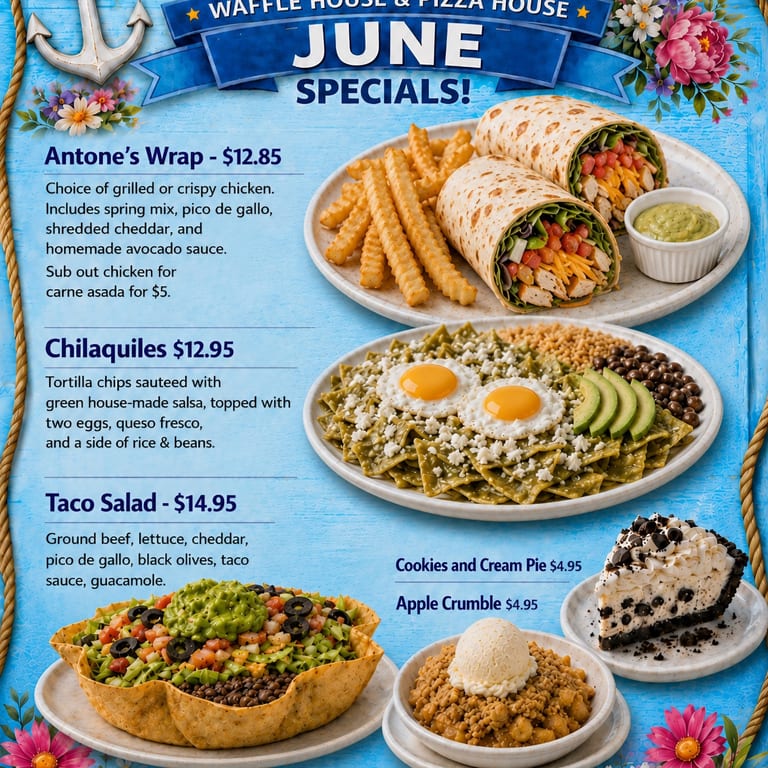 New Food Every Month 