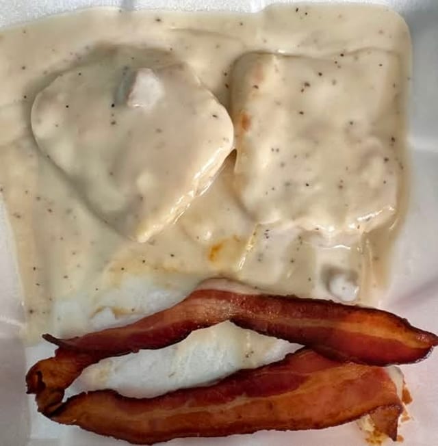 Kid's Biscuit and Gravy.