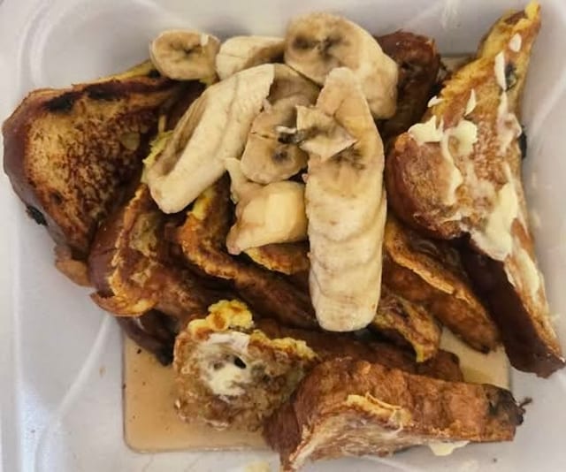 Cinnamon Raisin French Toast.