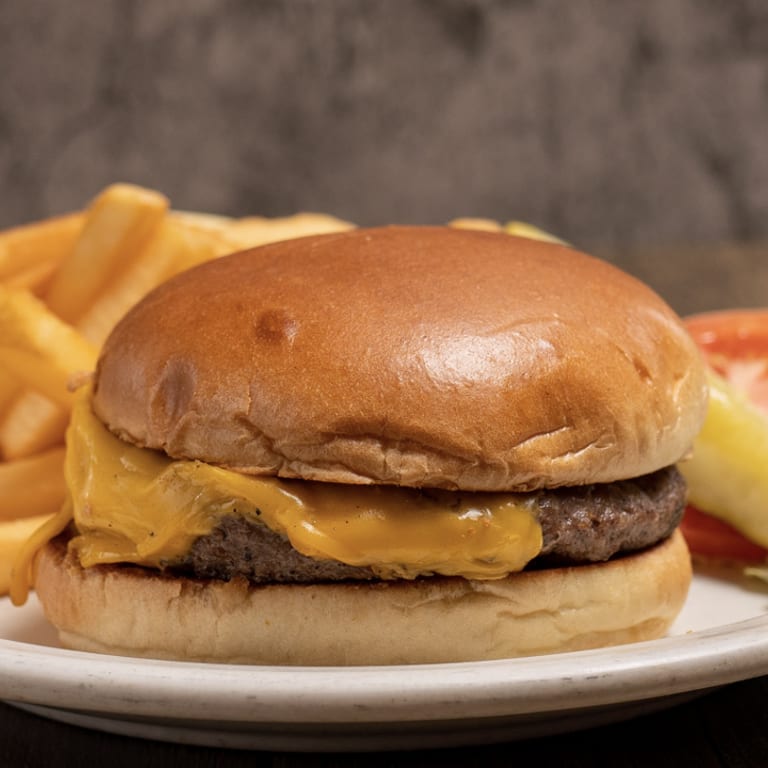 Indulge in Our Cheeseburger